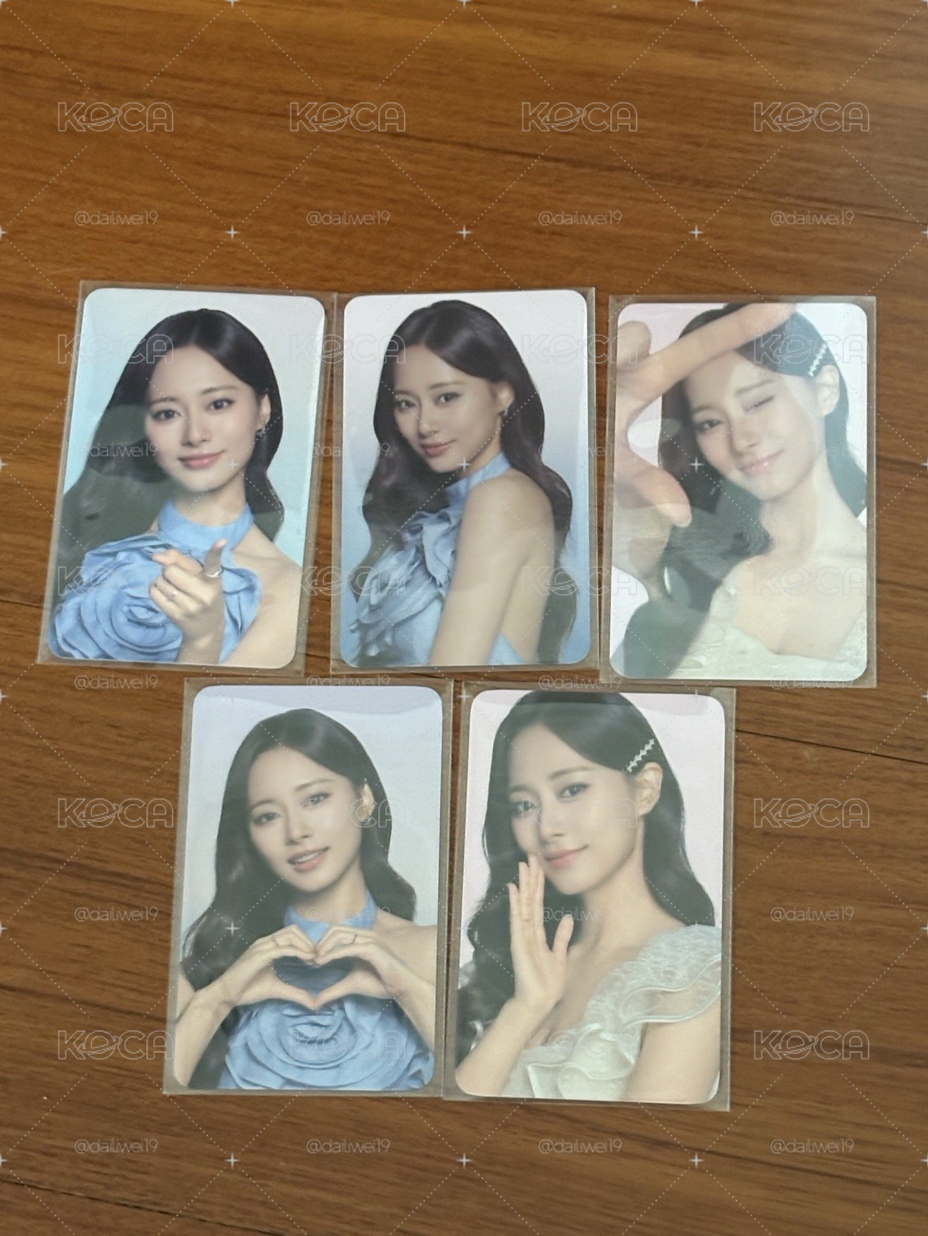 子瑜711代言卡💙