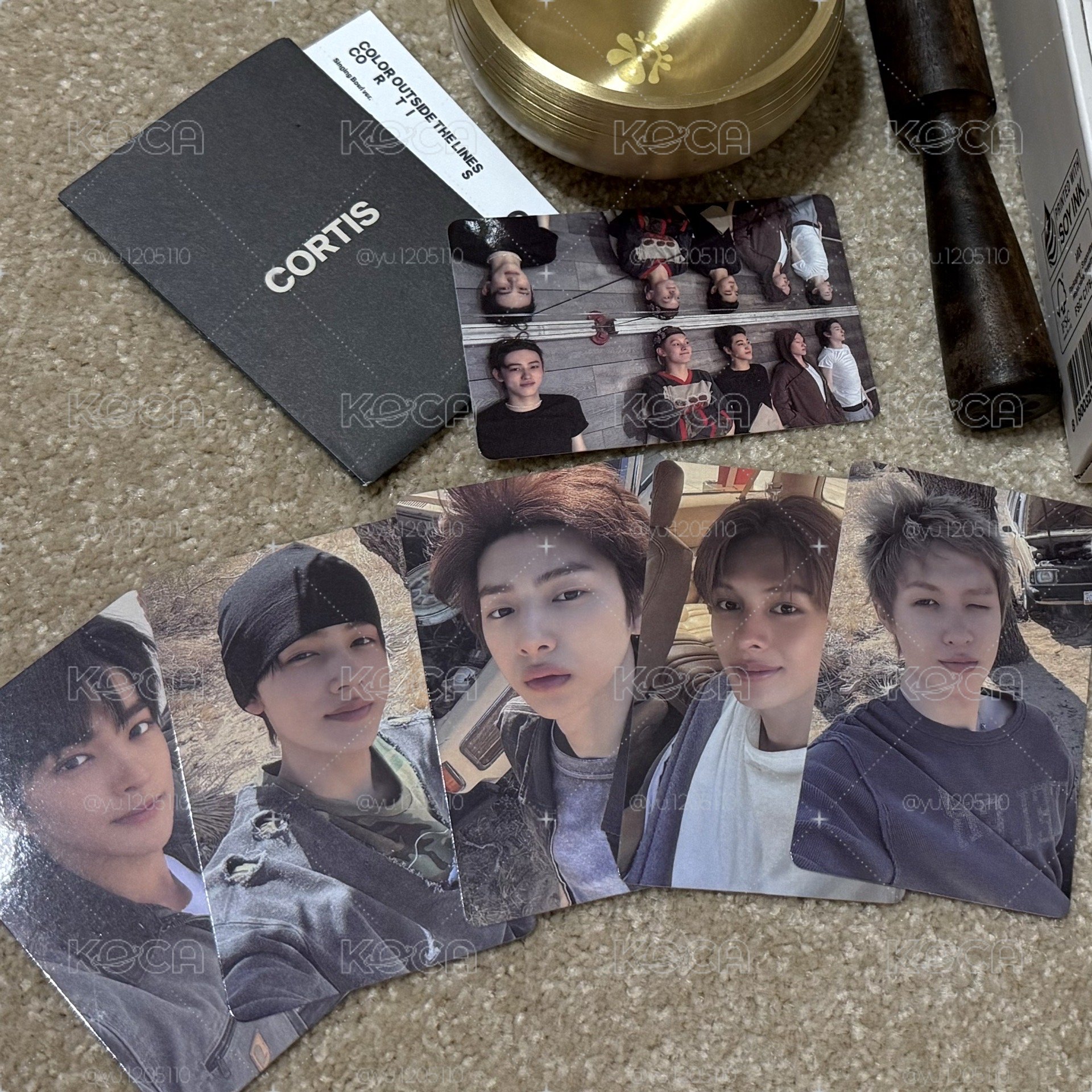 CORTIS 頌缽專卡一套六張