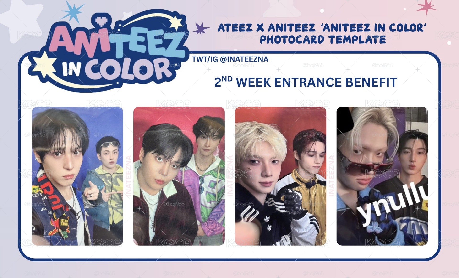 ANITEEZ IN COLOR unit入場卡 套出