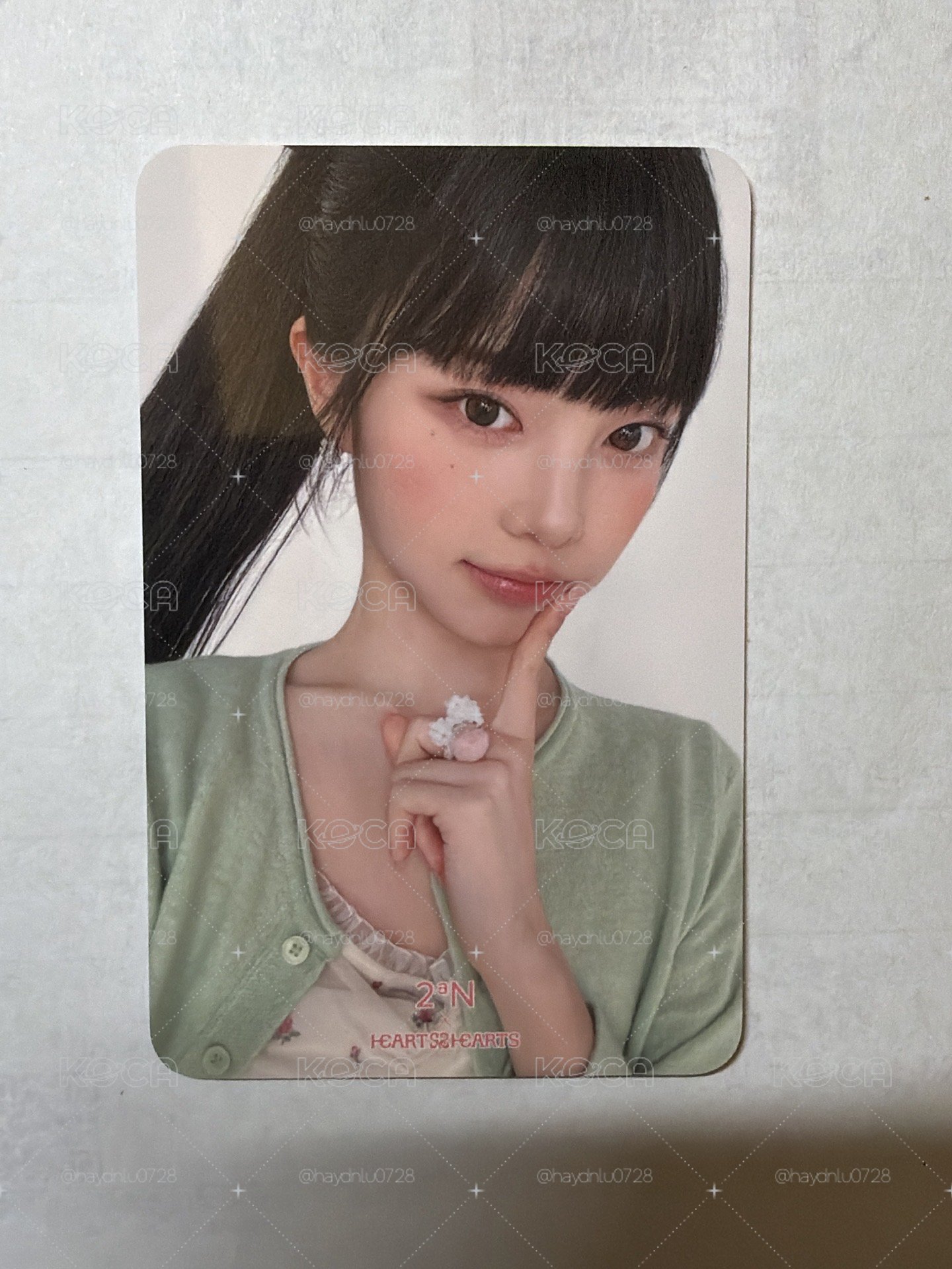 現貨當日出貨/2aN 2.0 代言卡 Ian