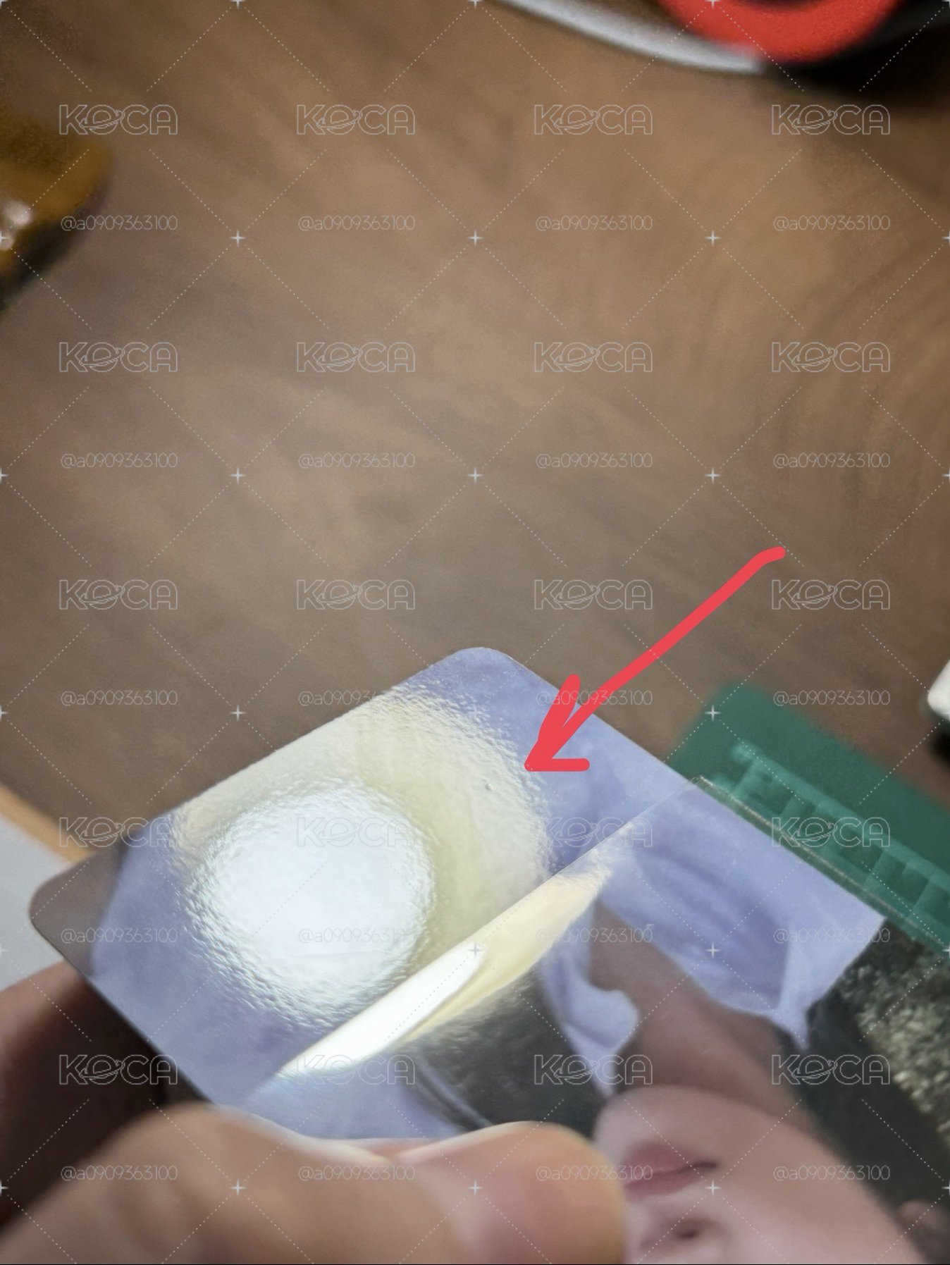 Minji How sweet 打歌卡 小損如圖二