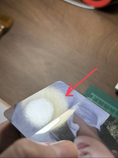 Minji How sweet 打歌卡 小損如圖二