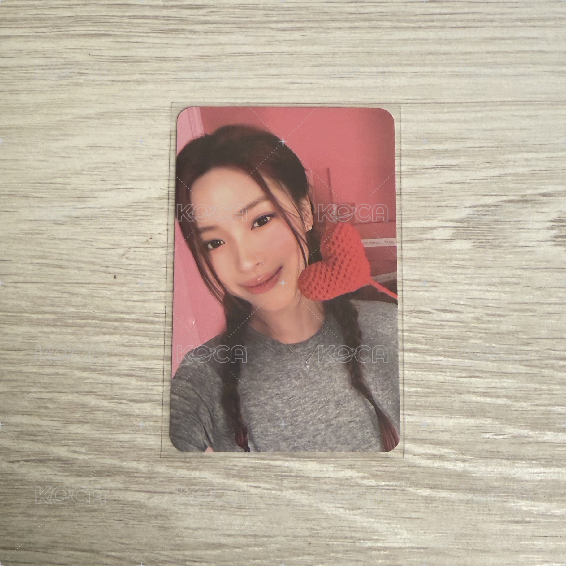 年曆卡愛心留