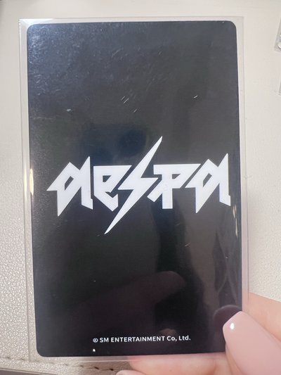 aespa ju預售 特典柚