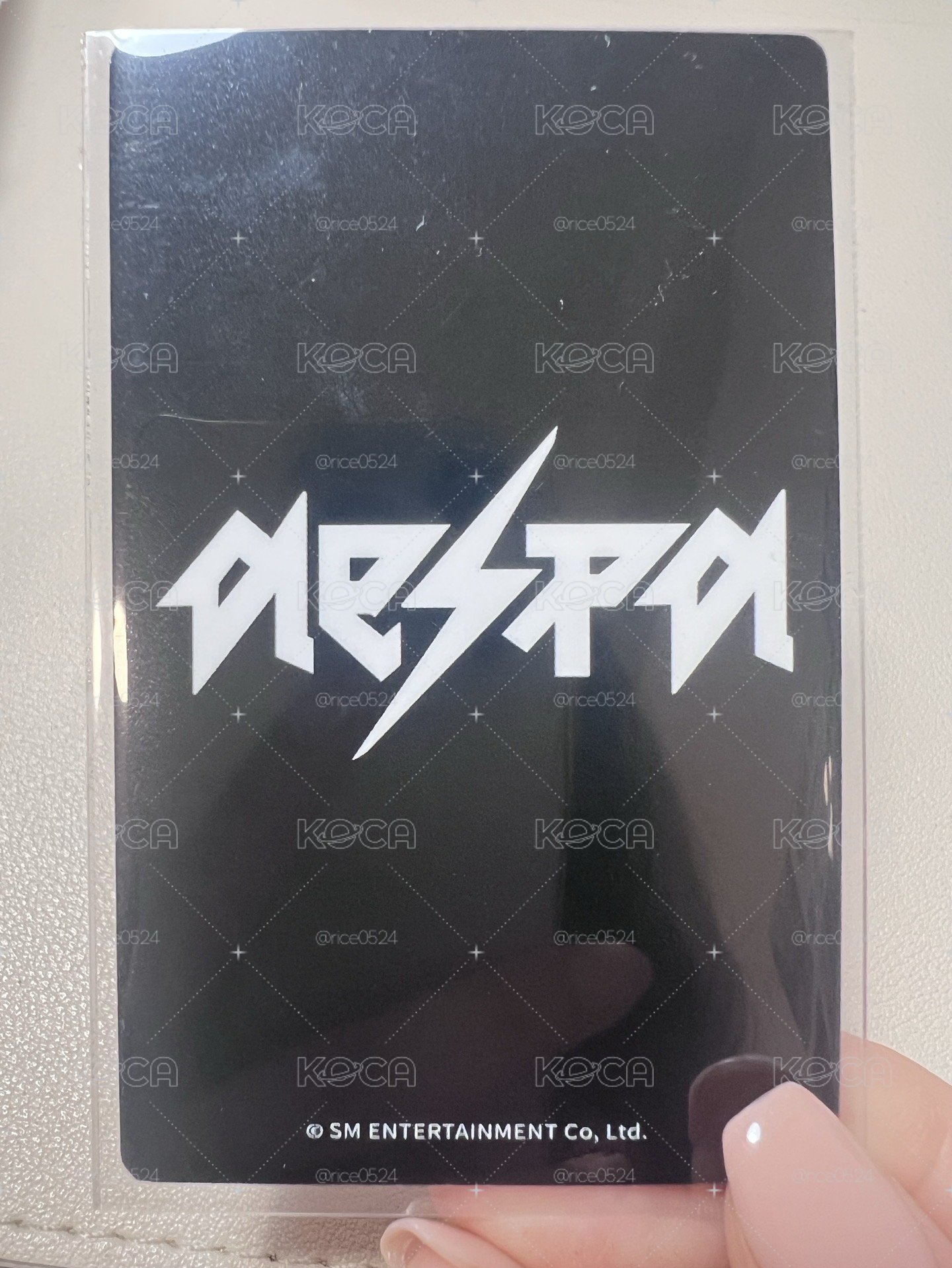 aespa ju預售 特典冬