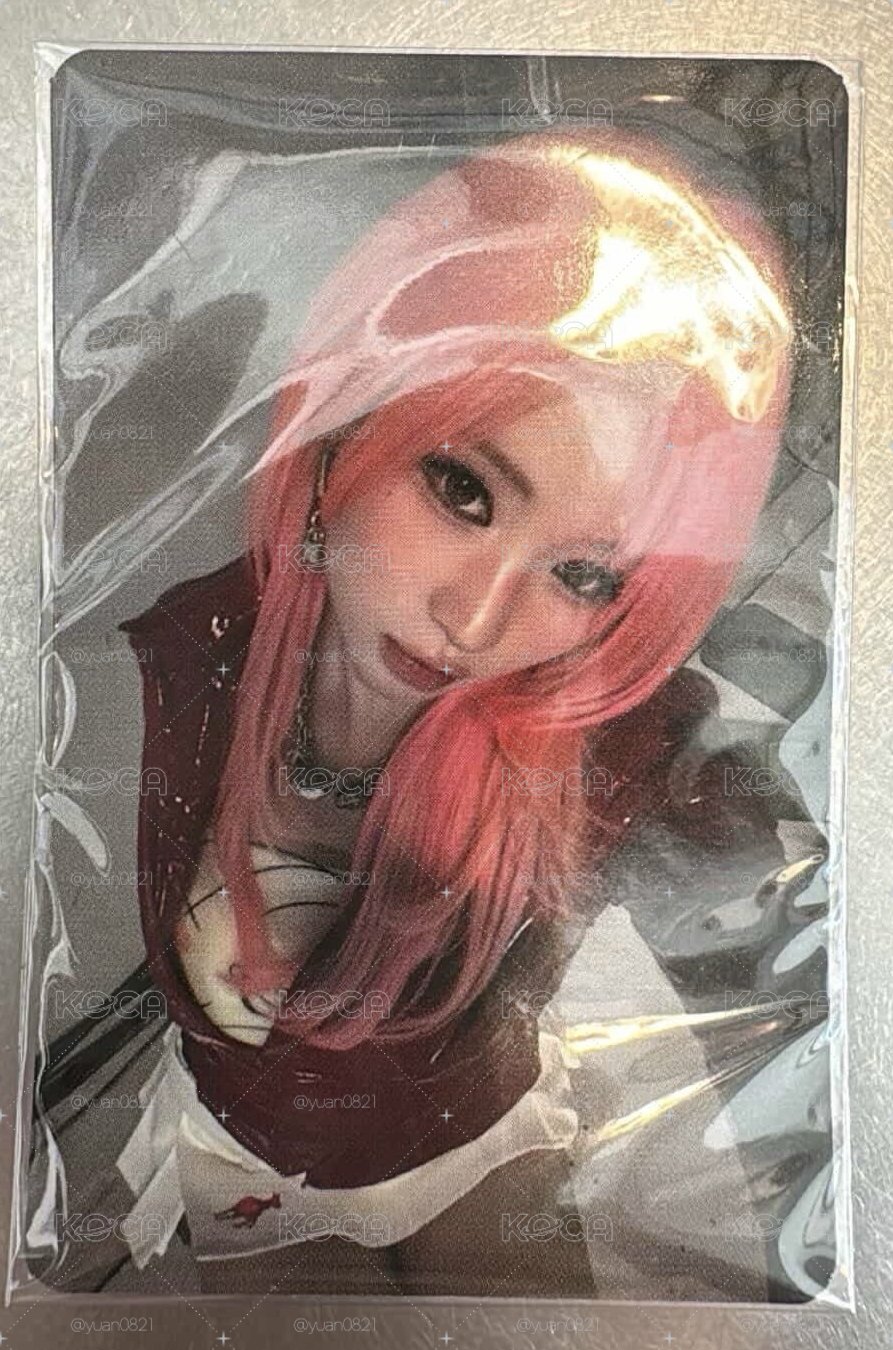 춤絨毛紅球+小卡