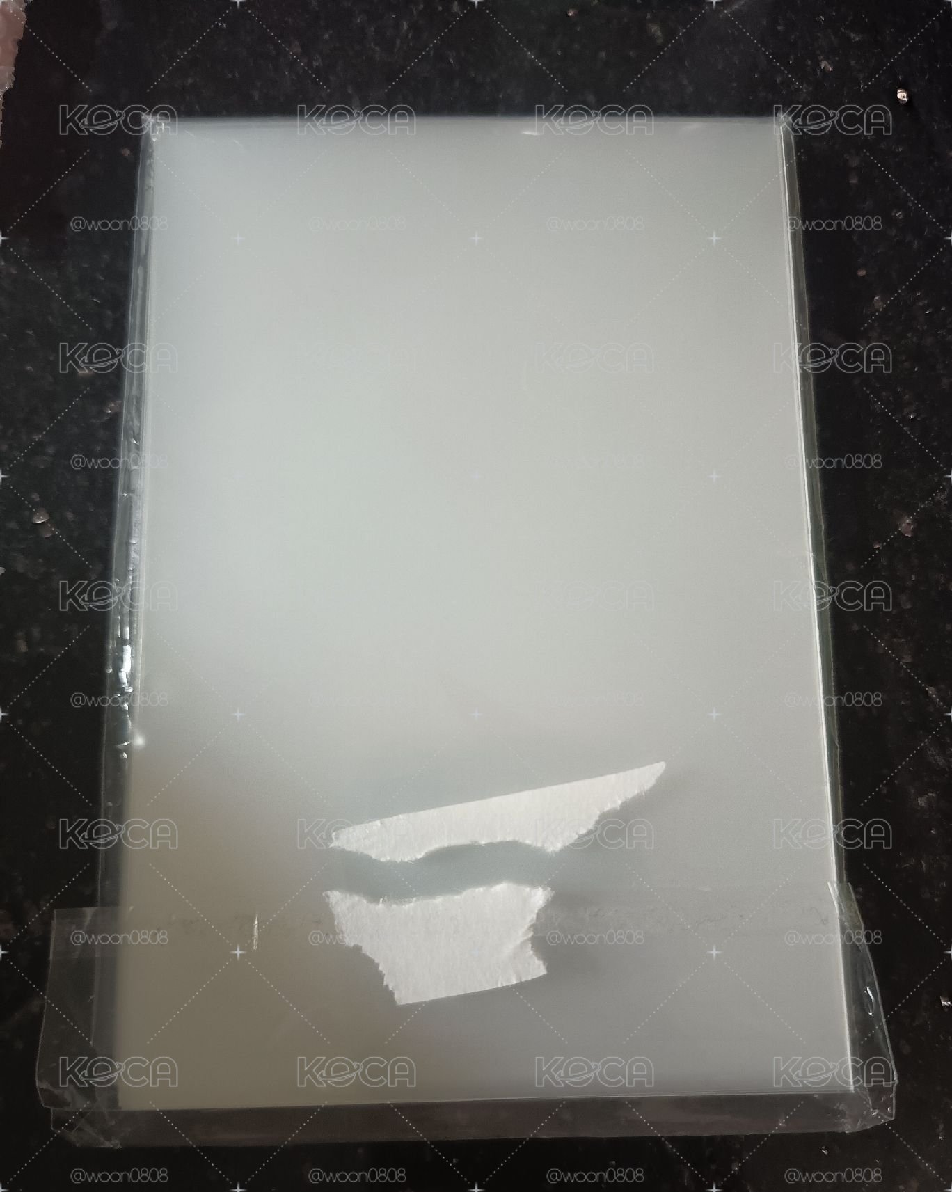 平口卡膜 104x154mm明信片