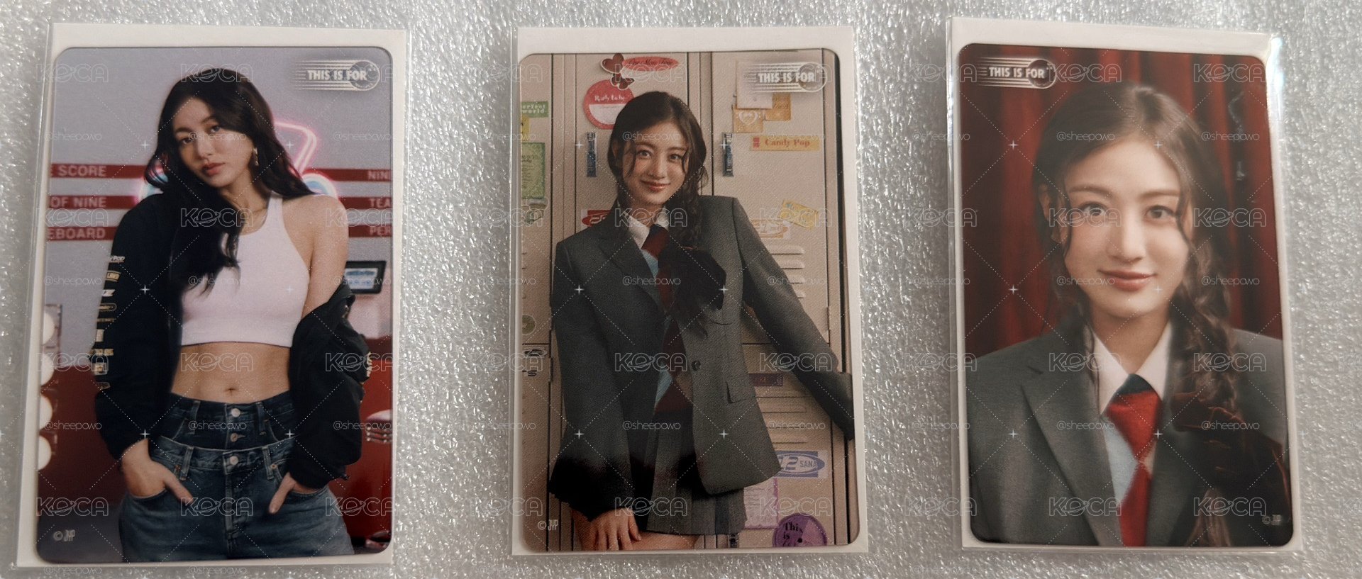 TWICE 新國立 一番賞透卡志效JIHYO