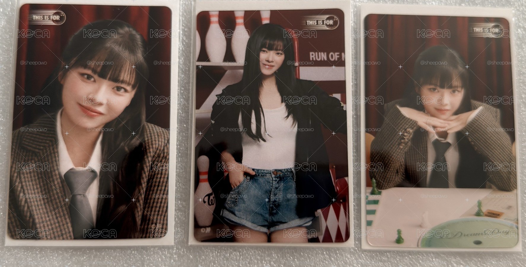 TWICE 新國立 一番賞透卡定延JEONGYEON
