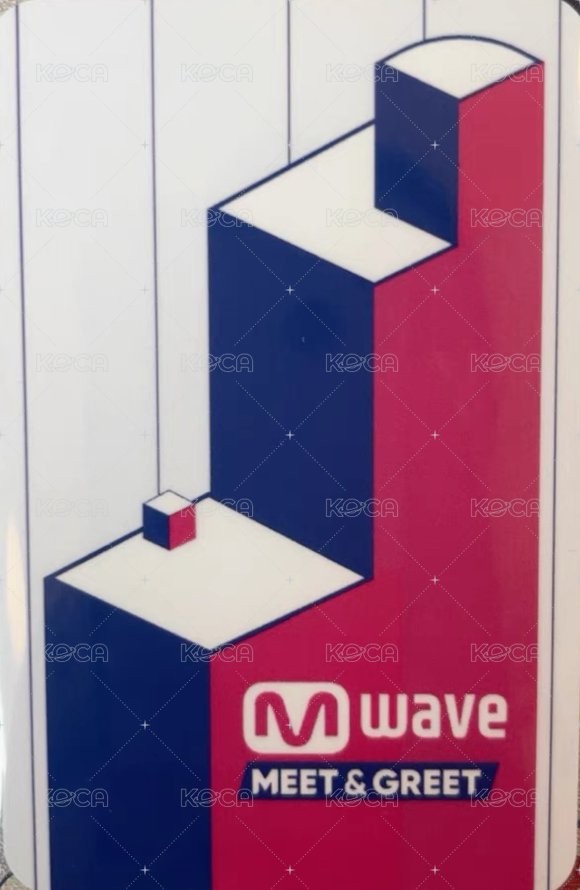 IT'z ICY mwave 抽選卡 團卡 背面