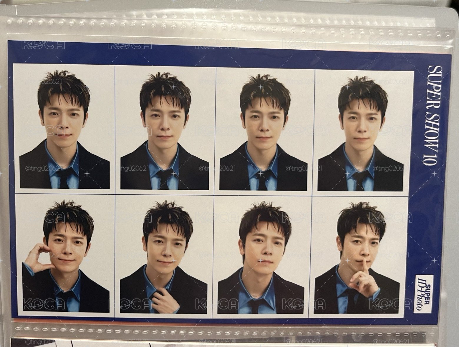 SJ SS10 東海 證件照 相片 Super junior