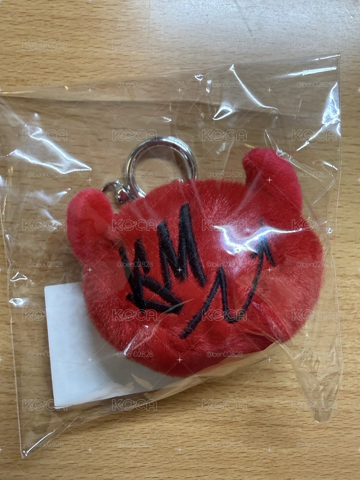 춤 (CHOOM) 絨毛 鑰匙圈吊飾 無小卡