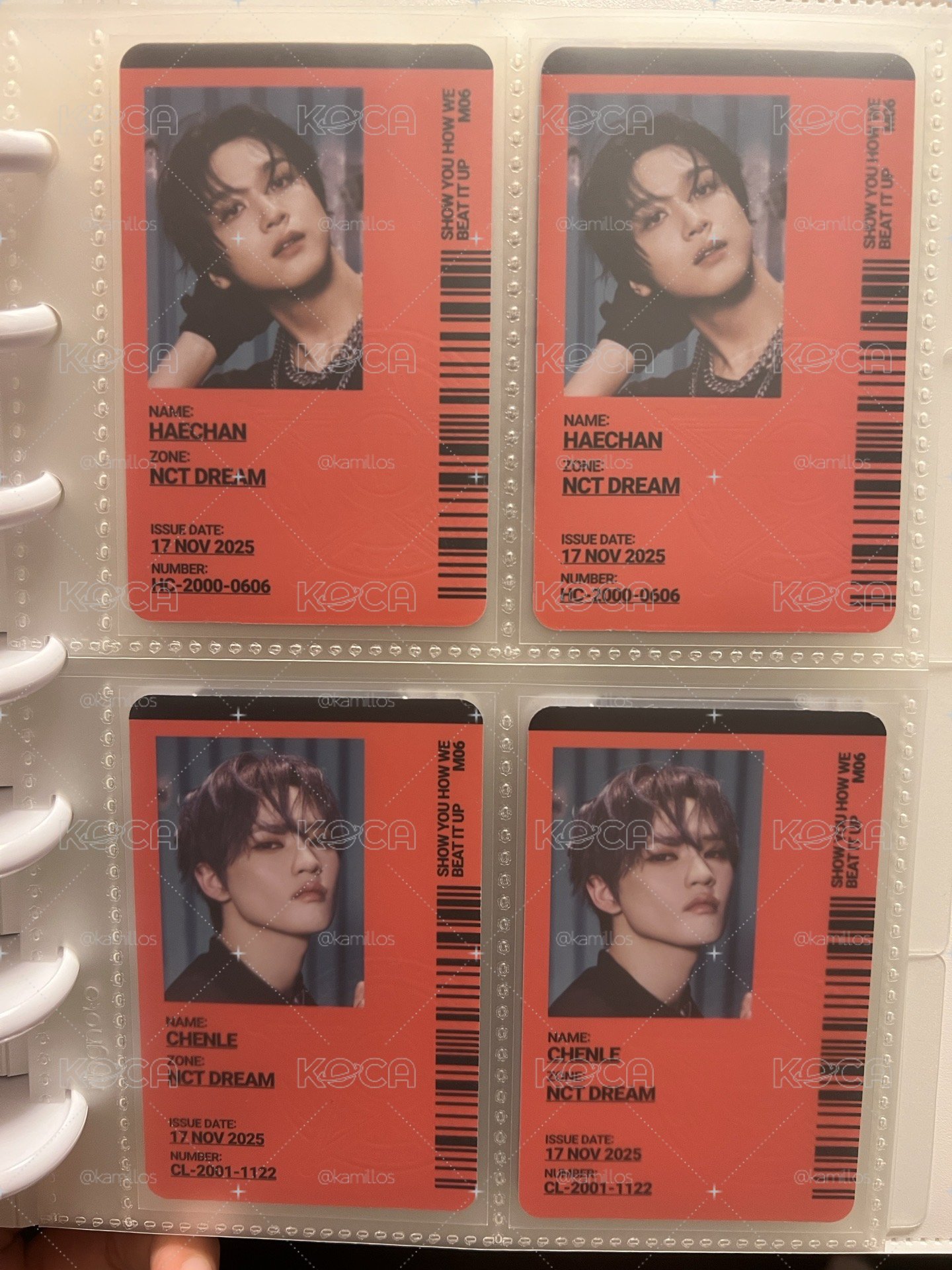 NCT DREAM專卡