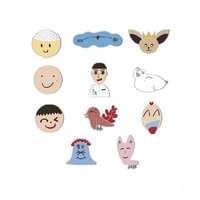 夏日快閃店 別針襟章