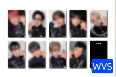 ＆TEAM WVS日咖 WE ON FIRE特典卡(只有卡)(隨機附贈小東西)