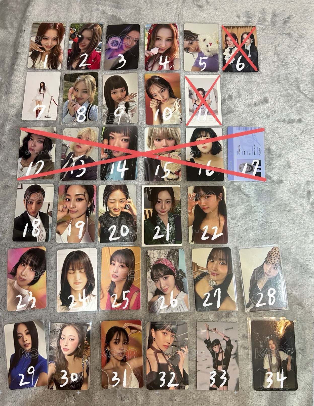 ❤️‍🩹綁區（可直出） TWICE專卡