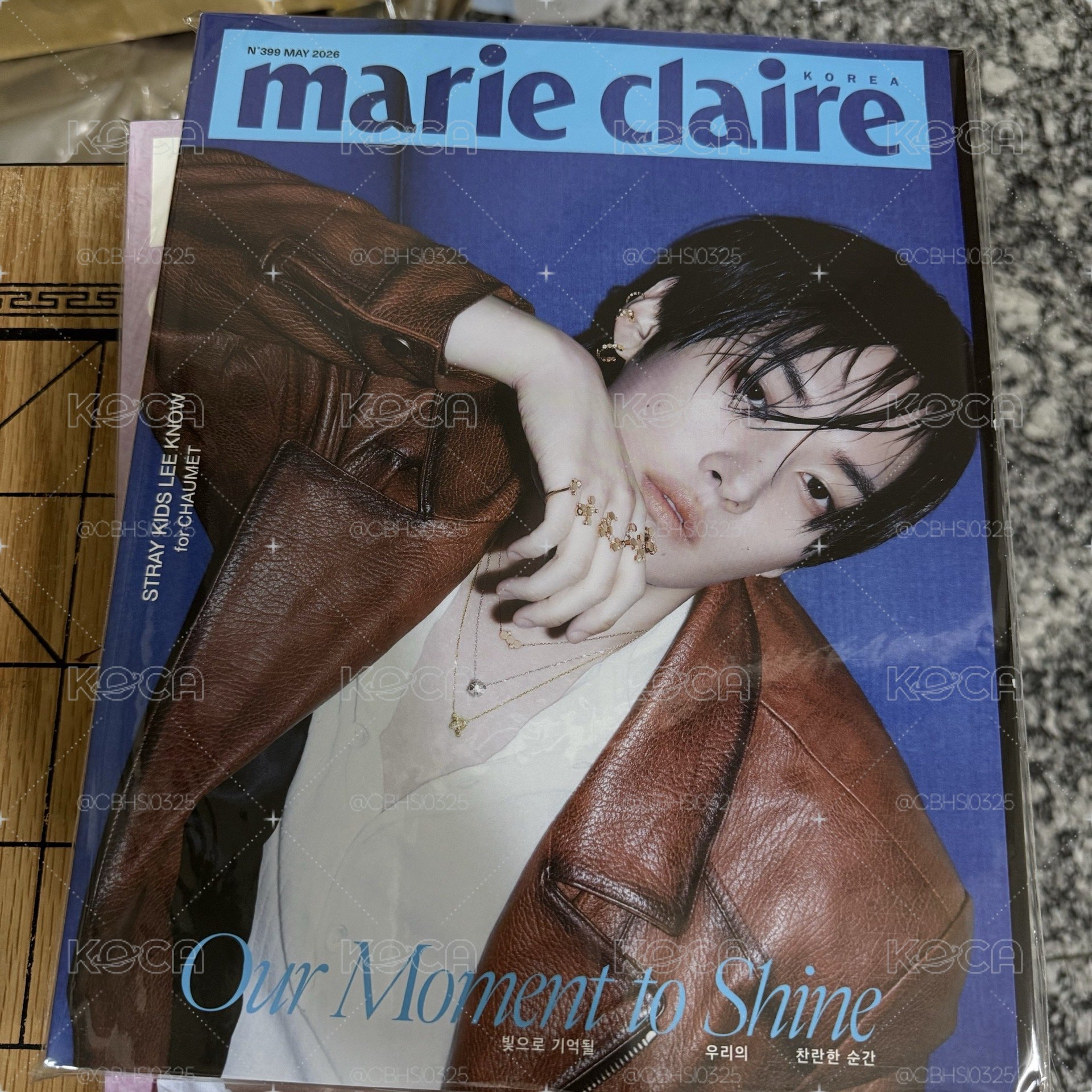 旻浩 marie claire 5月號 A版
