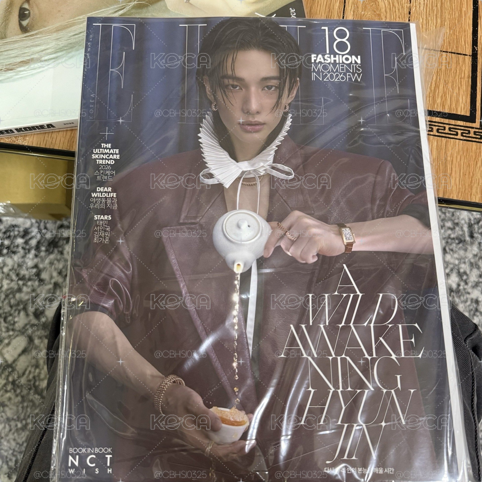 鉉辰 ELLE 4月號 B版