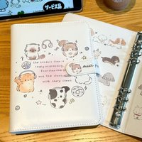 白色貓咪四宮格卡冊