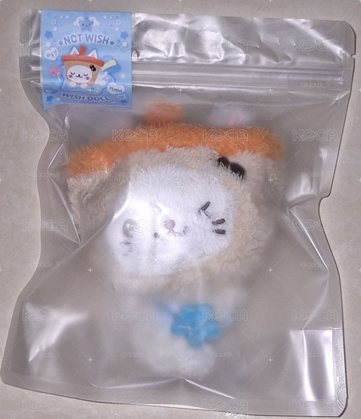 yushi 奶茶貓原皮二販未拆