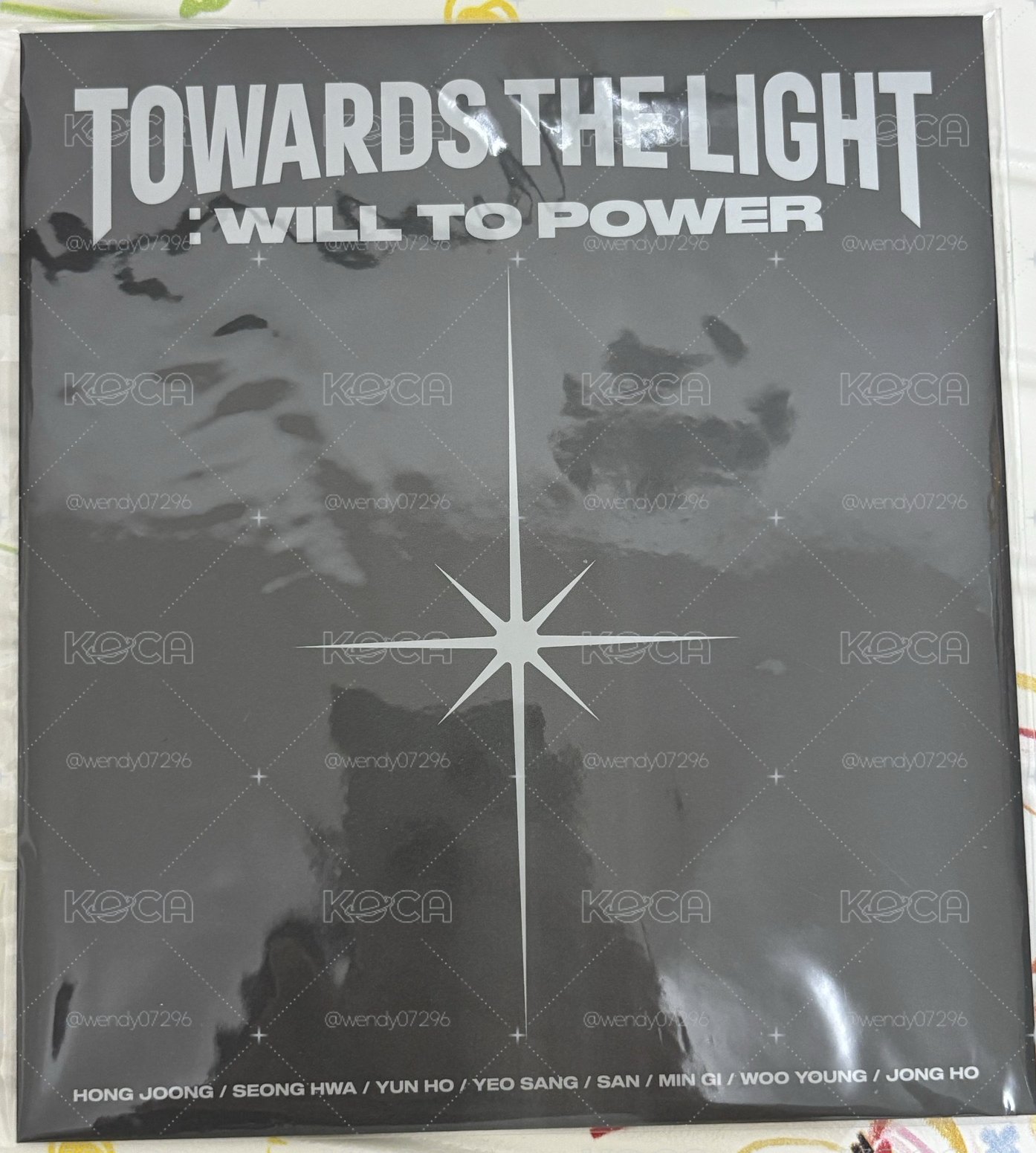 ATEEZ WORLD TOUR [TOWARDS THE LIGHT : WILL TO POWER] 照片組 星和