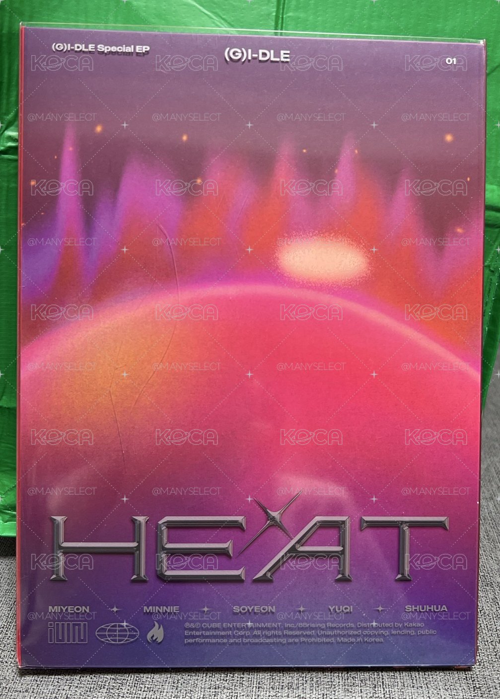 HEAT 全專 封面有損