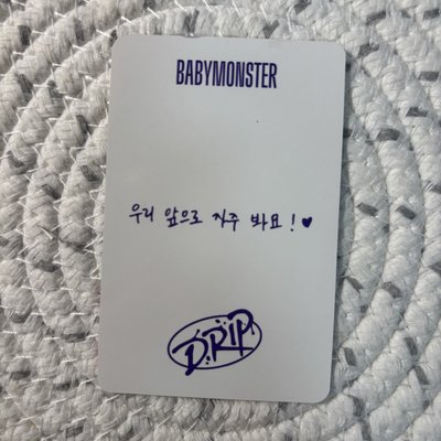 Rora 李茶仁 DRIP K4 團封預售 特典卡 