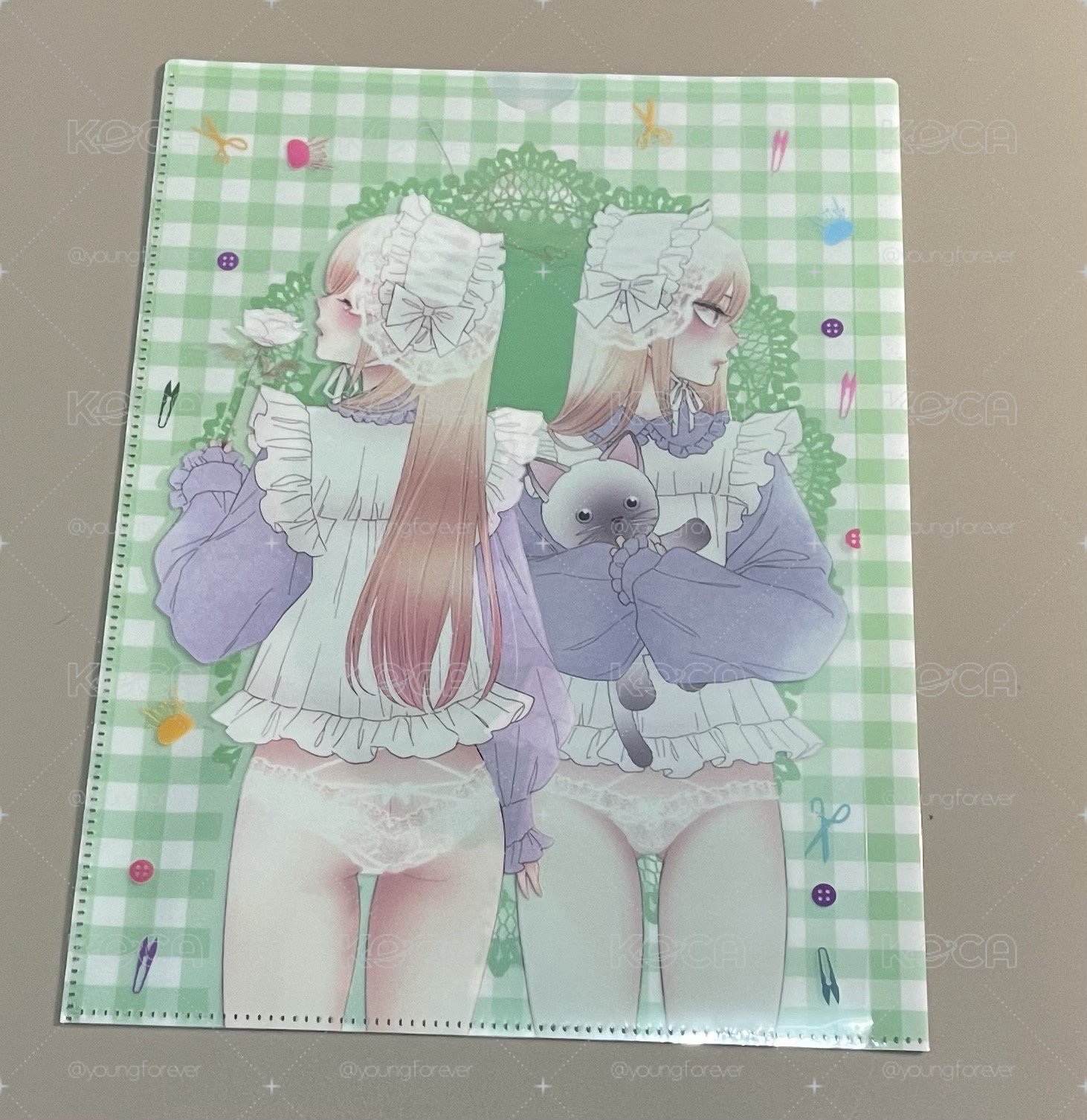 戀上換裝娃娃 多功能資料夾 LOVE for U