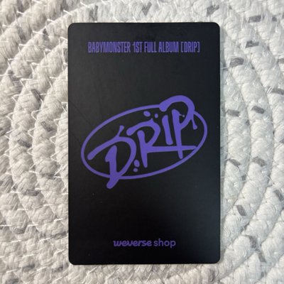 Rora 李茶仁 DRIP WVS幸運卡 白情A版