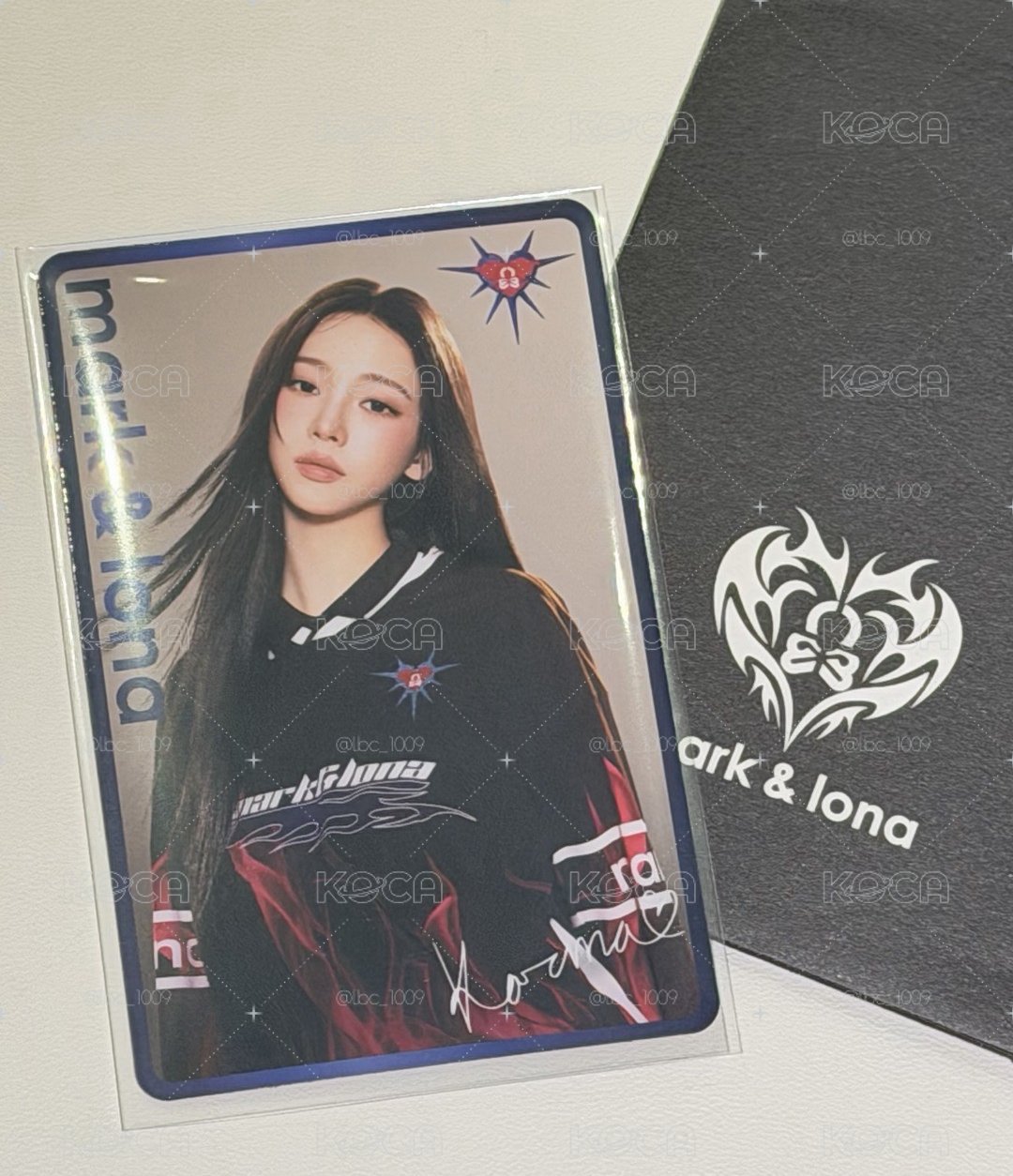 Karina & ML代言卡