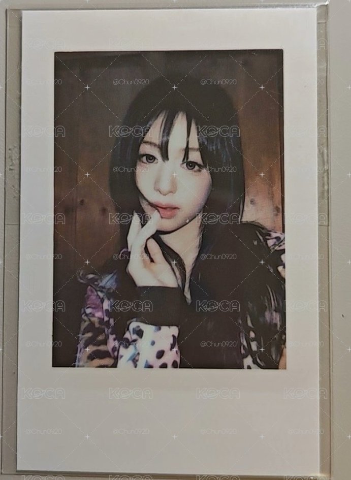 BABYMONSTER🦋 賢 CHOOM 線下快閃 共通 拍立得 滿額卡 