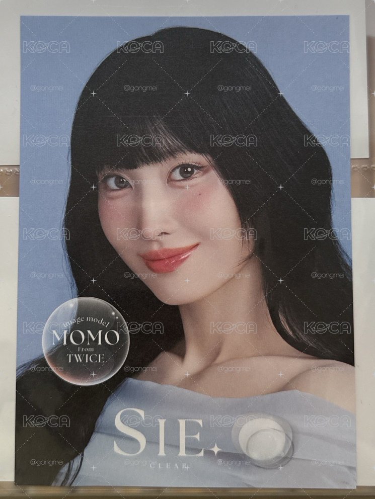 MOMO X SIE. 代言明信片