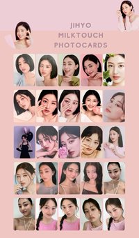 JIHYO X MIKTOUCH 代言卡