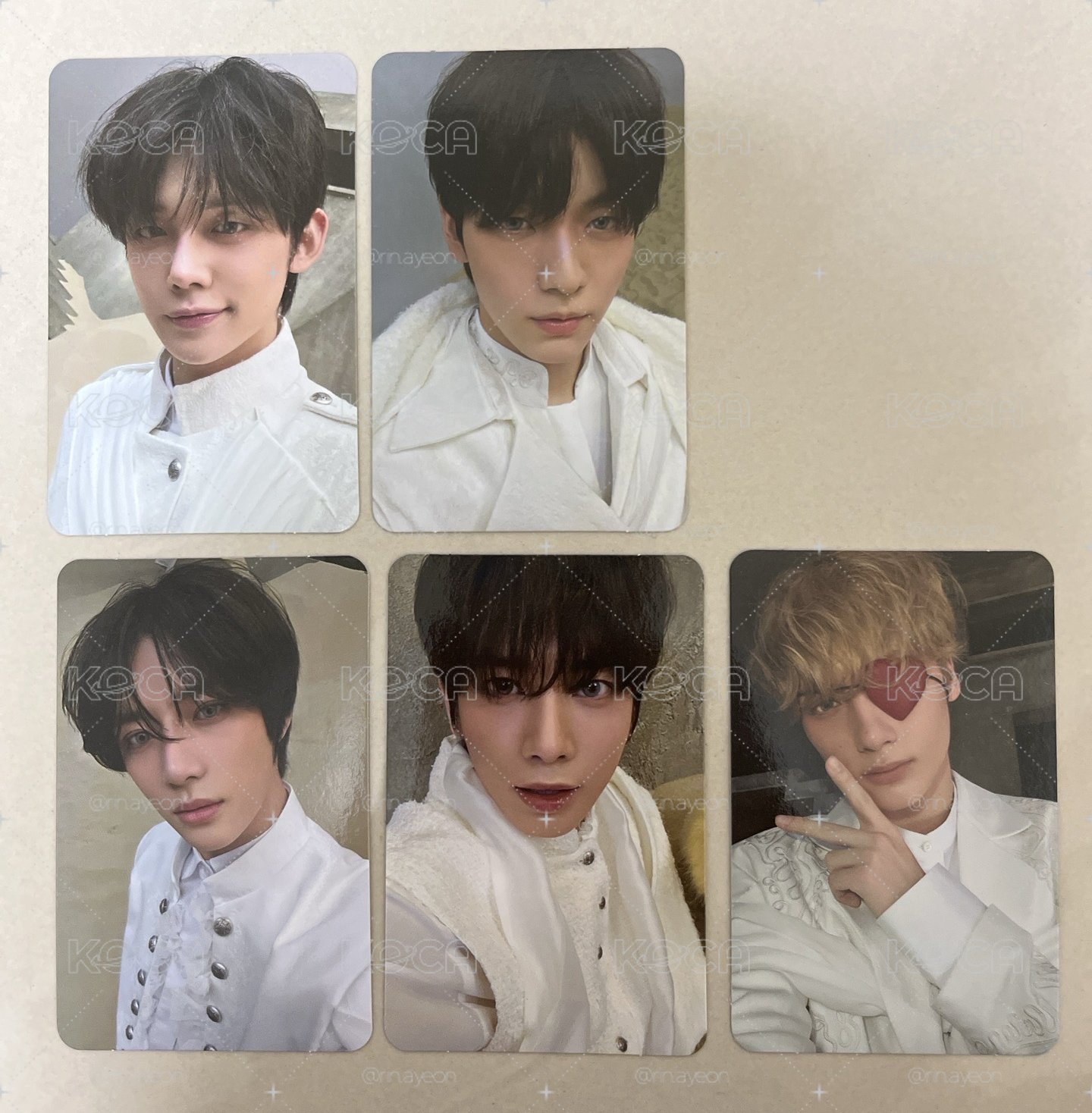 TXT 迷六 OY特典卡