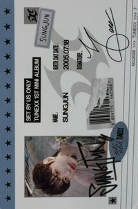 SET BY US ONLY 專輯卡 ID卡