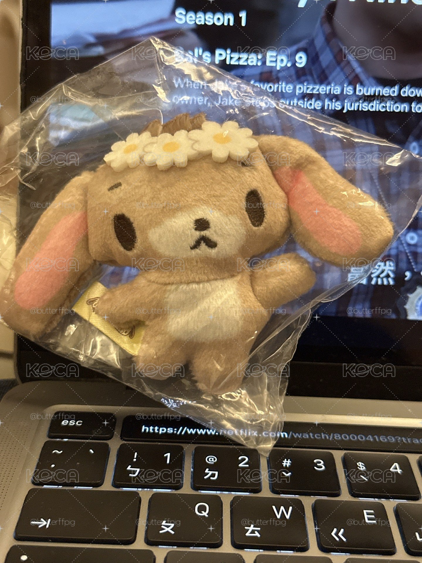 蜜糖邦尼吊飾