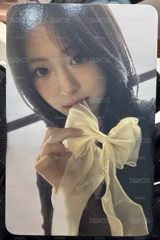 🩵BABYMONSTER AHYEON WM特典卡 蝴蝶結特典卡