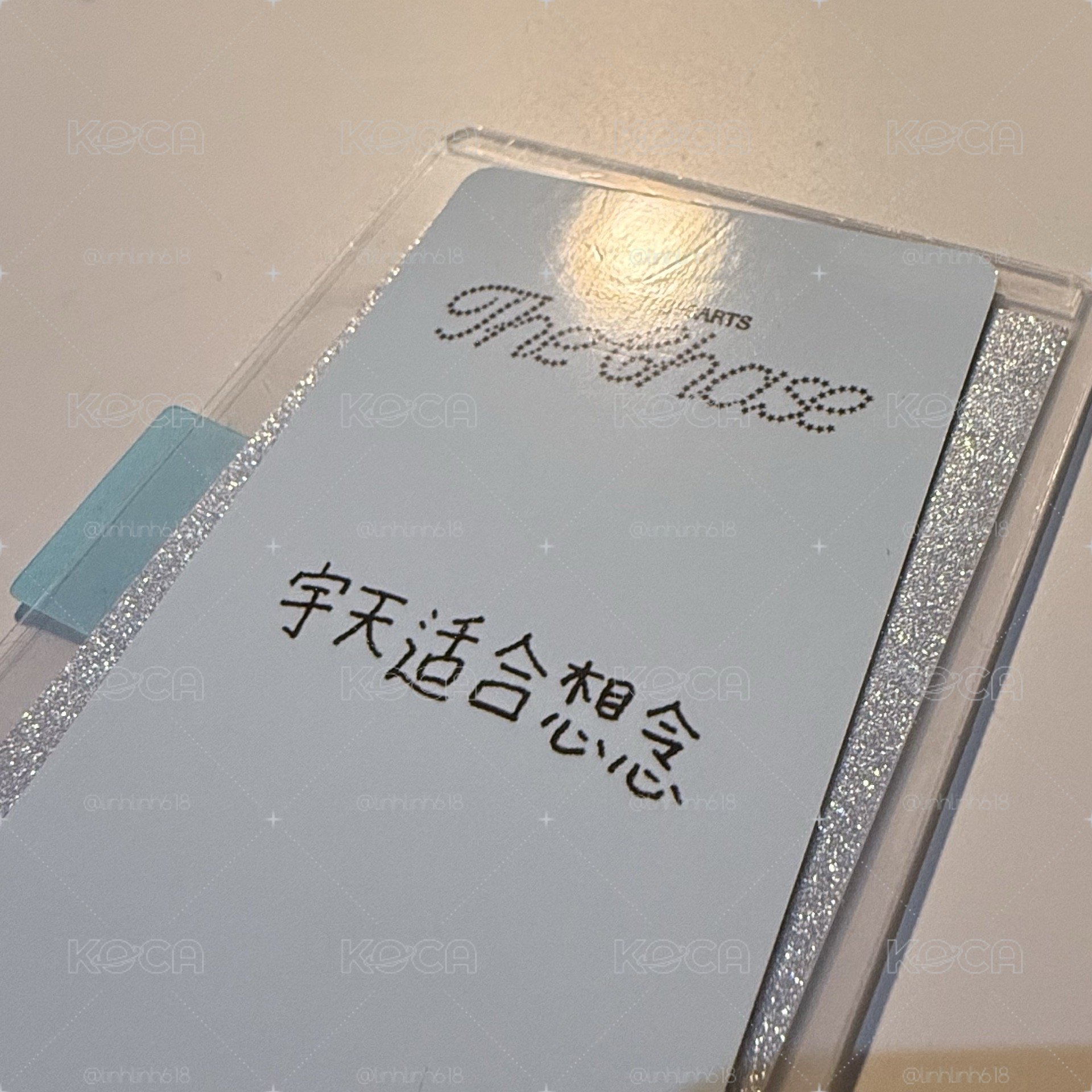 Jiwoo 單一 kms 特典卡