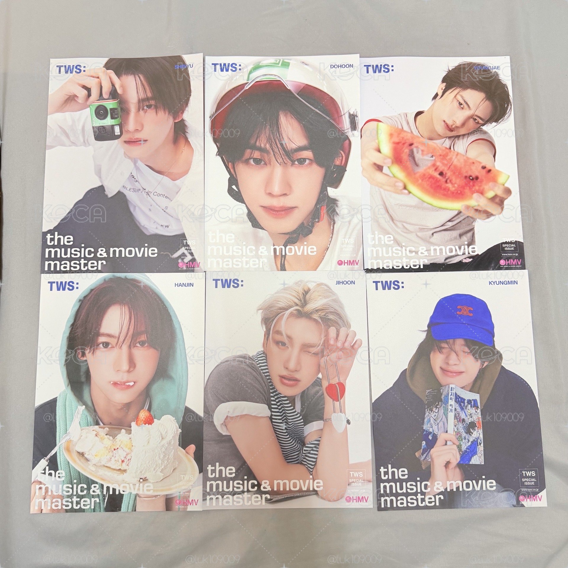 TWS 迷五 hmv海報特典