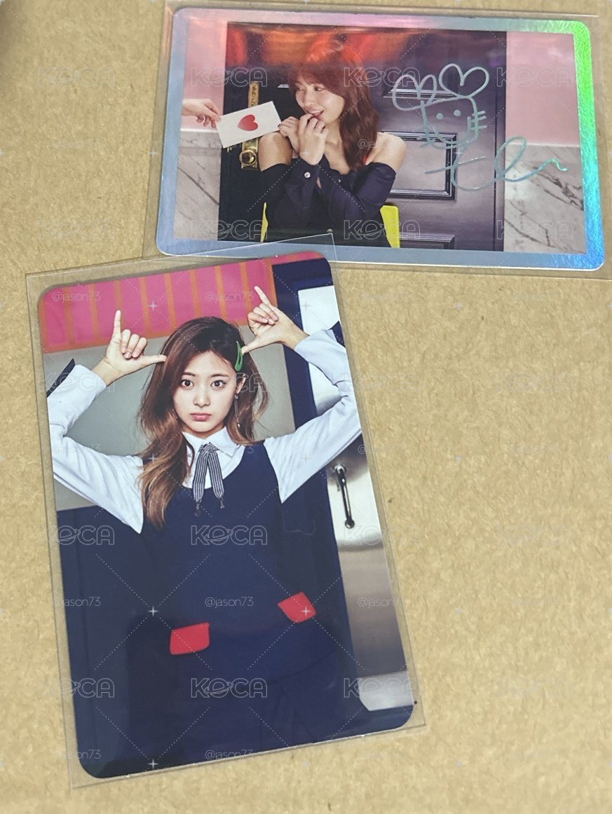 TWICE 早期專卡
