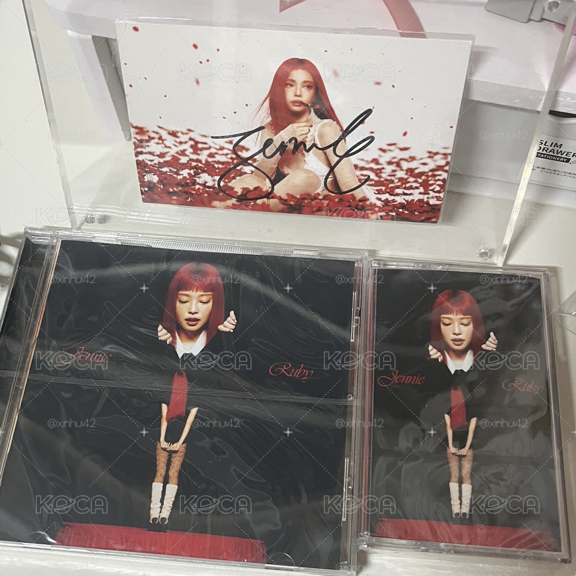 jennie親簽