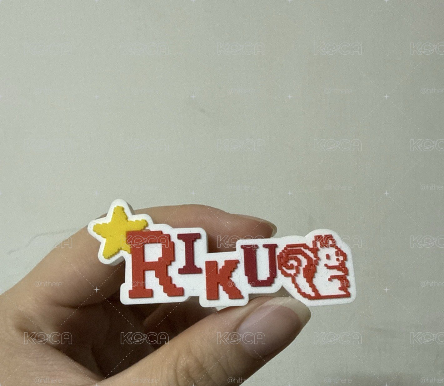 NCT WISH Riku前田陸 Login 手燈名字裝飾
