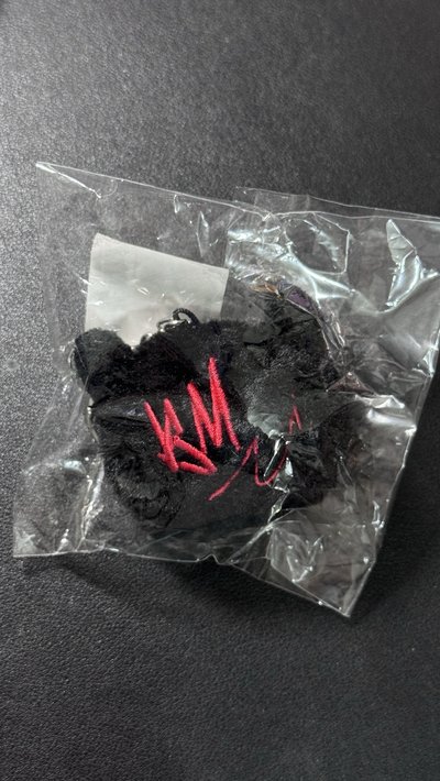 Psycho絨毛鑰匙圈吊飾 單球無卡