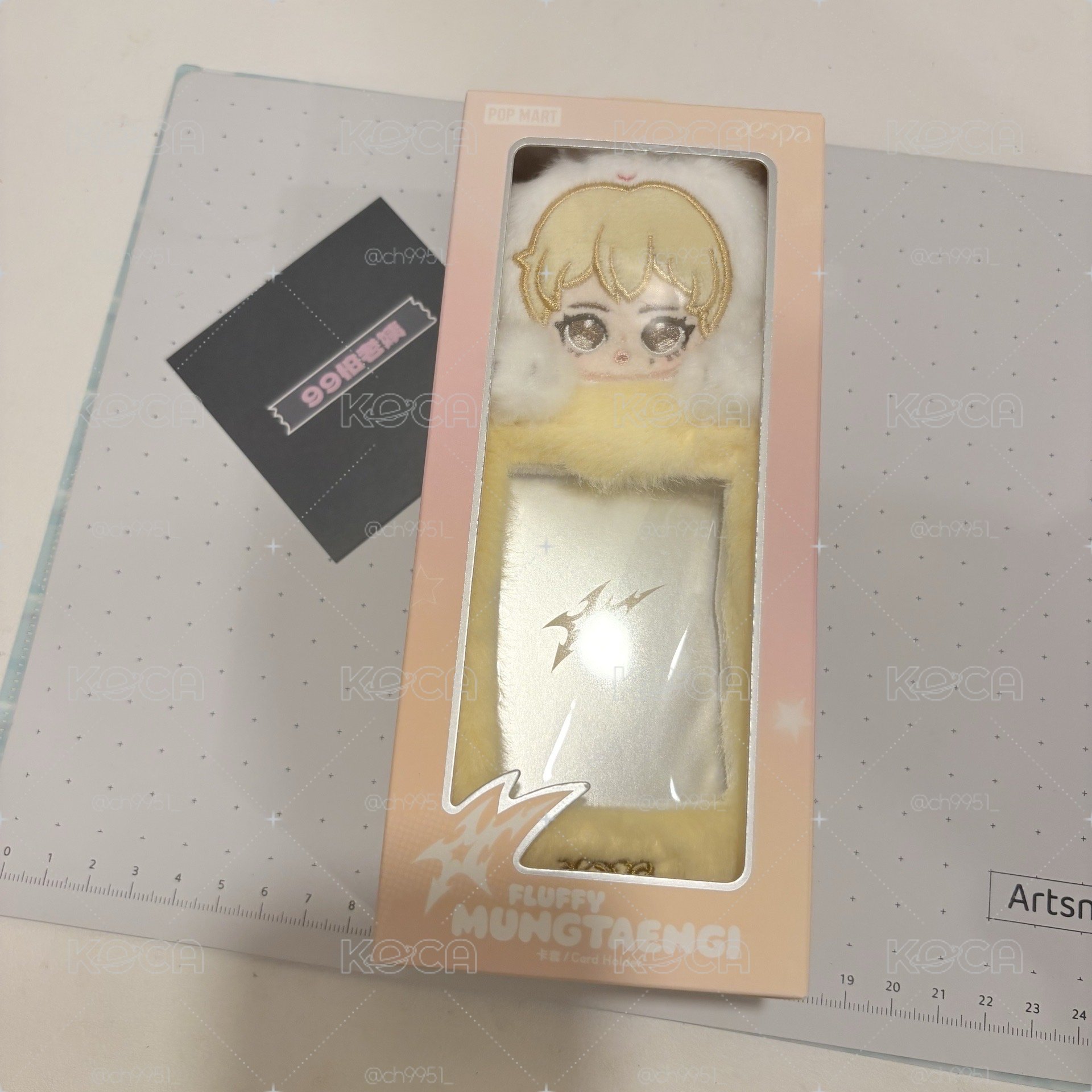 現貨⚡️泡泡瑪特x aespa 絨絨萌友系列 絨毛卡套
