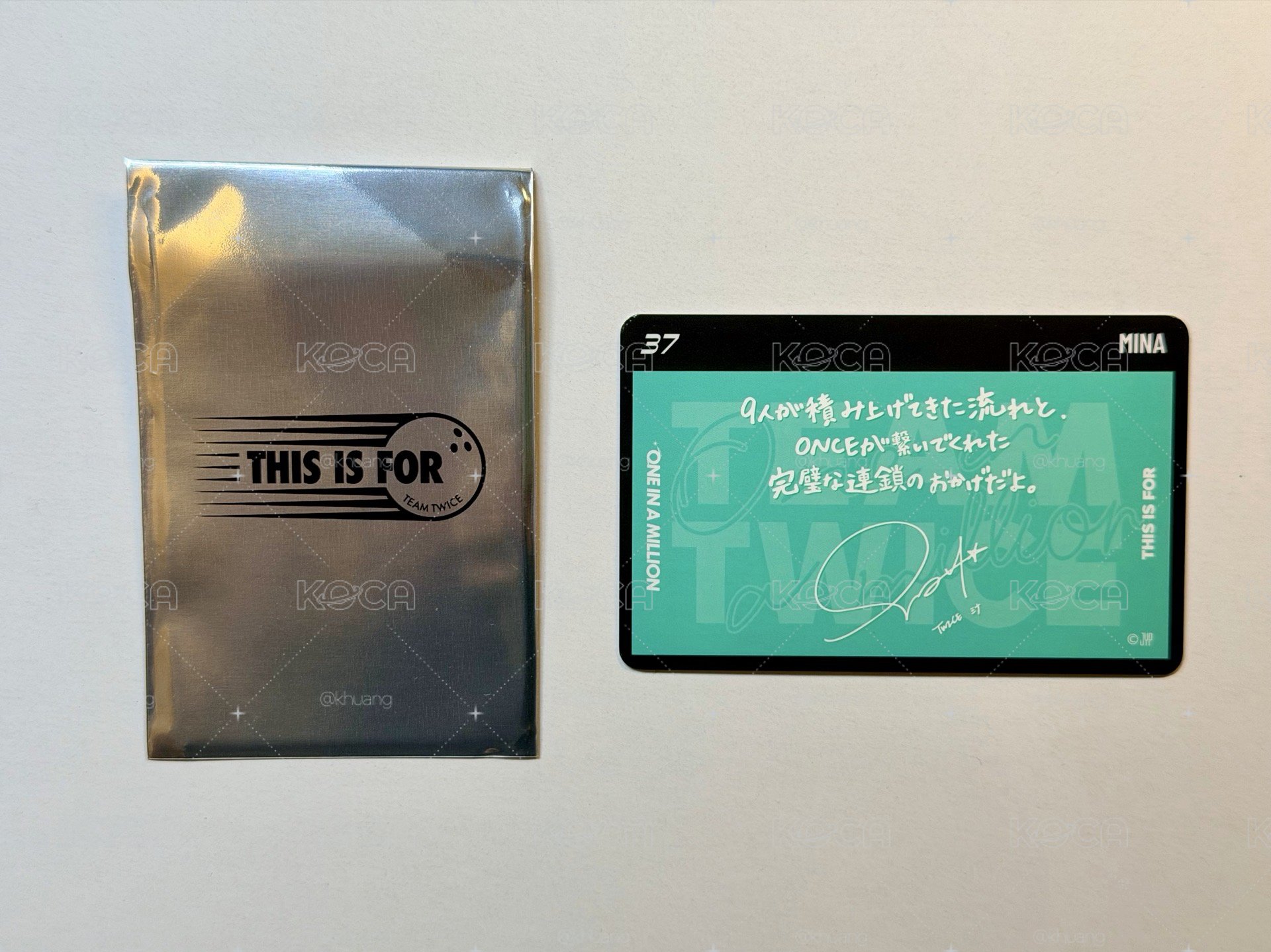 名井南 Mina JYP Store 新國立 滿額卡