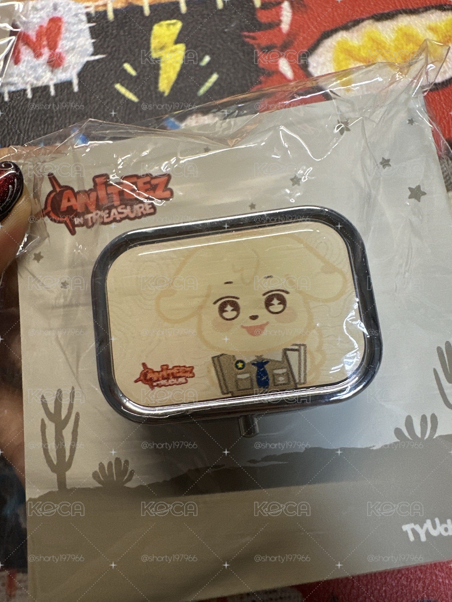 ANITEEZ IN TREASURE 鐵盒 TREASURE TIN CASE