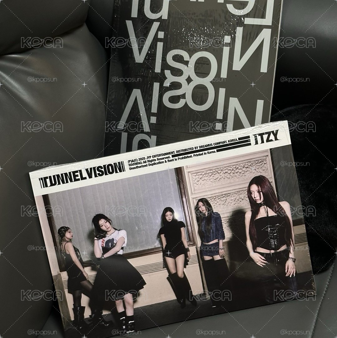 ITZY TUNNEL VISION 未拆專 1套2版