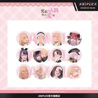 AnimeJapan2025 animate Aniplex ANIPLEX 隨機大頭徽章 徽章 【AJ2025】ランダム缶バッジ（全12種）