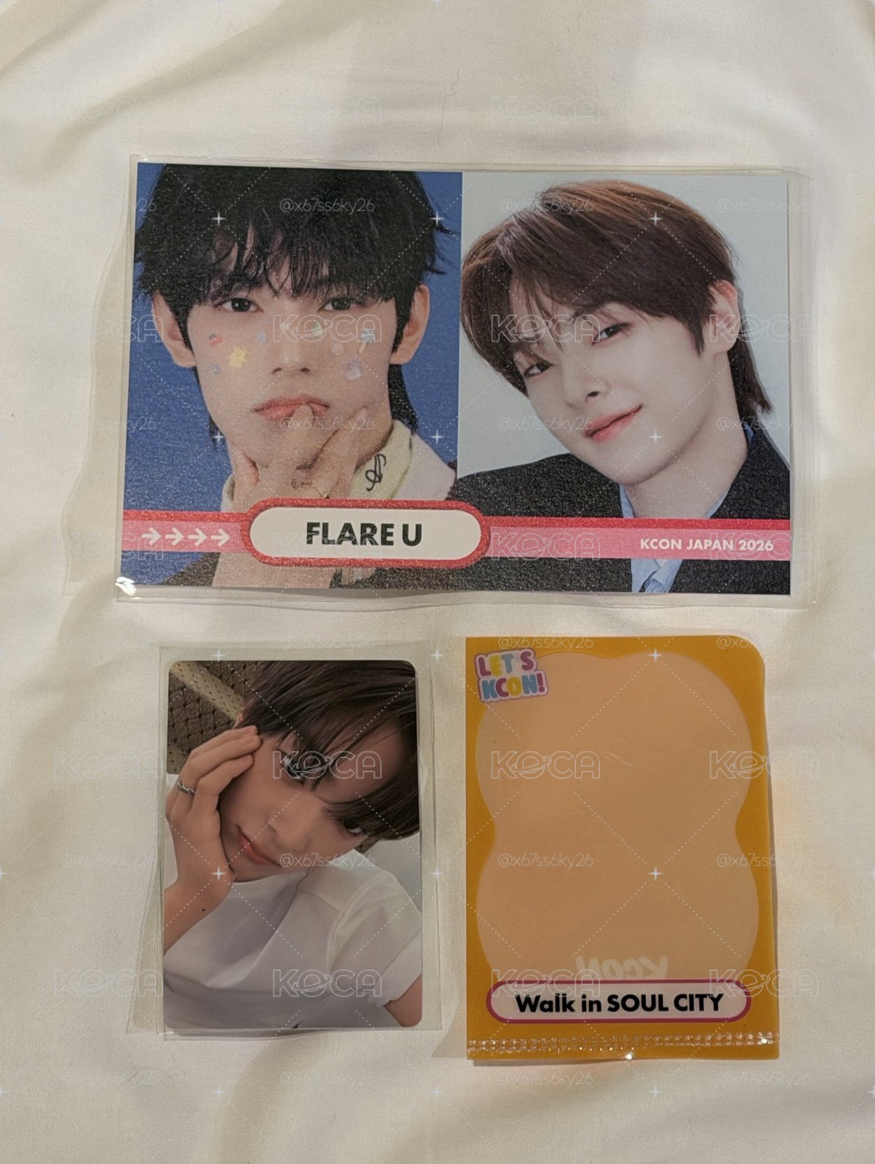 Flare u kcon jp 線上一番賞 姜玗進