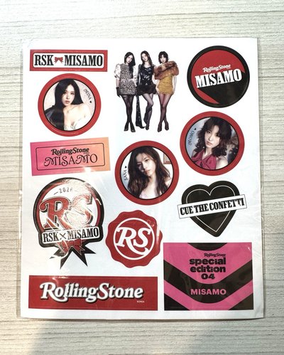 Rolling Stone 2026 貼紙 